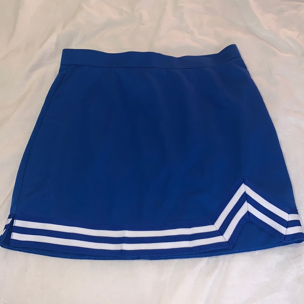 Blue Cheerleader Skirt
